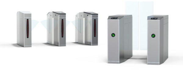Optical Flap Turnstile